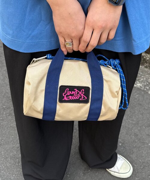 SOUNDSGOOOOD（サウンズグッド）の「■【SOUNDS GOOOOD / サウンズグッド】2WAYミニドラムバッグ（ショルダーバッグ・レディース・グリーン/ベージュ/オレンジ/ブラック・FREE）」の13枚目の写真