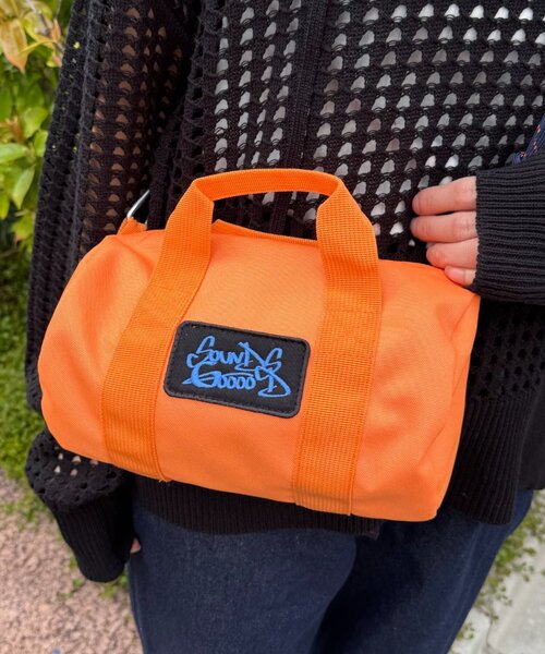 SOUNDSGOOOOD（サウンズグッド）の「■【SOUNDS GOOOOD / サウンズグッド】2WAYミニドラムバッグ（ショルダーバッグ・レディース・グリーン/ベージュ/オレンジ/ブラック・FREE）」の17枚目の写真