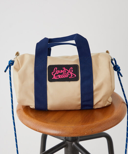 SOUNDSGOOOOD（サウンズグッド）の「■【SOUNDS GOOOOD / サウンズグッド】2WAYミニドラムバッグ（ショルダーバッグ・レディース・グリーン/ベージュ/オレンジ/ブラック・FREE）」の19枚目の写真