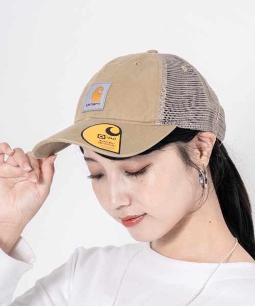 CARHARTT】ユニセックス 帽子 メッシュキャップ（キャップ