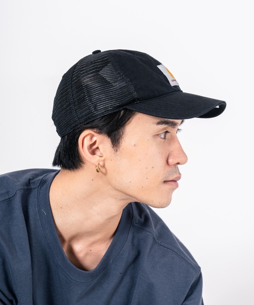 セール】【CARHARTT】ユニセックス 帽子 メッシュキャップ