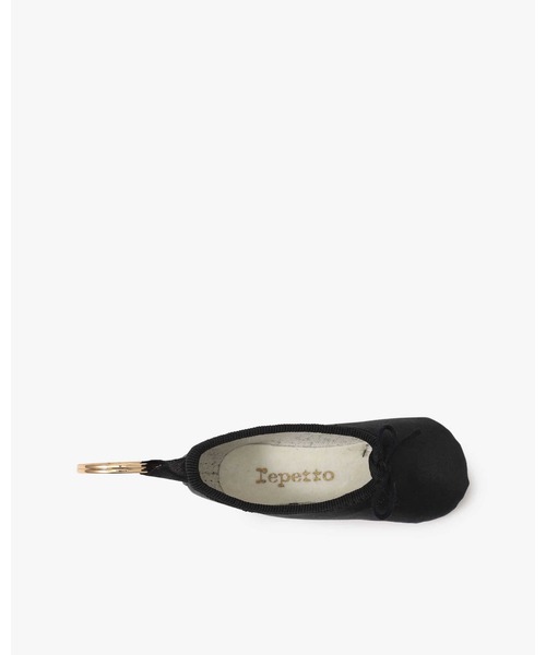 Repetto(レペット)の「〔WEB限定〕ミニ ショーソン キーリング / A0097S(キーホルダー・レディース・ブラック・FREE)」の3枚目の写真