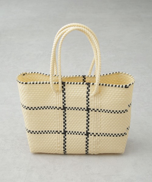 NANO universe（ナノユニバース）の「メルカドバッグ（ハンドバッグ・レディース・ブルー/ブラック/ベージュ・FREE）」の12枚目の写真