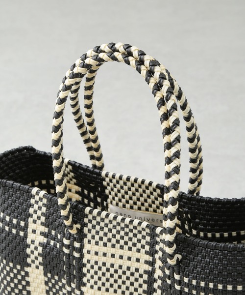 NANO universe（ナノユニバース）の「メルカドバッグ（ハンドバッグ・レディース・ブルー/ブラック/ベージュ・FREE）」の5枚目の写真