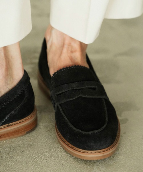 ara（アラ）の「ara/ [12-11244] KENT-TROTTEUR 2.0 スエード ローファー（ローファー・レディース・ネイビー/キャメル・5.5/3.5/4/6/3/5）」の14枚目の写真