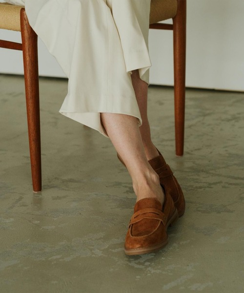 ara（アラ）の「ara/ [12-11244] KENT-TROTTEUR 2.0 スエード ローファー（ローファー・レディース・ネイビー/キャメル・5.5/3.5/4/6/3/5）」の17枚目の写真