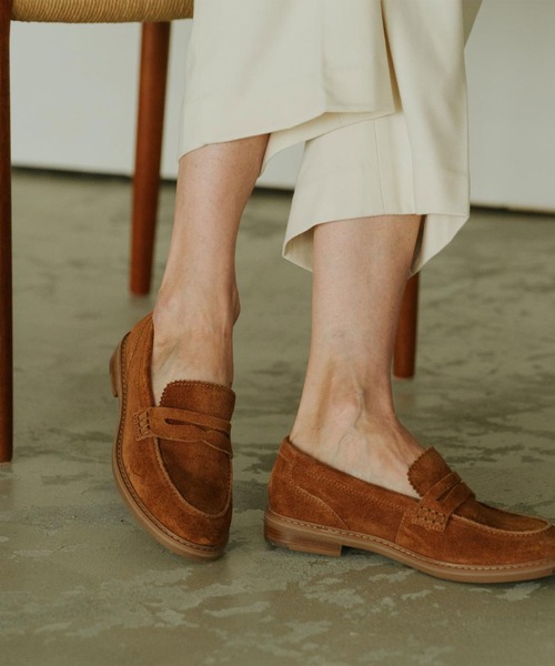 ara（アラ）の「ara/ [12-11244] KENT-TROTTEUR 2.0 スエード ローファー（ローファー・レディース・ネイビー/キャメル・5.5/3.5/4/6/3/5）」の18枚目の写真