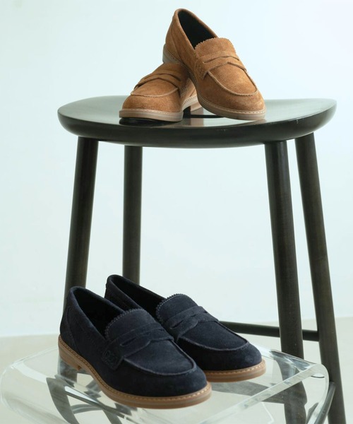 ara（アラ）の「ara/ [12-11244] KENT-TROTTEUR 2.0 スエード ローファー（ローファー・レディース・ネイビー/キャメル・5.5/3.5/4/6/3/5）」の19枚目の写真