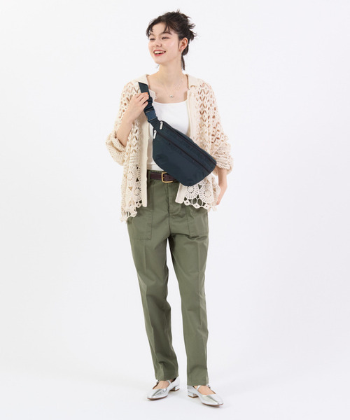 LeSportsac(レスポートサック)の「HERITAGE BELT BAG ミッドナイトグリーン(ボディバッグ/ウエストポーチ・レディース・グリーン・FREE)」の3枚目の写真