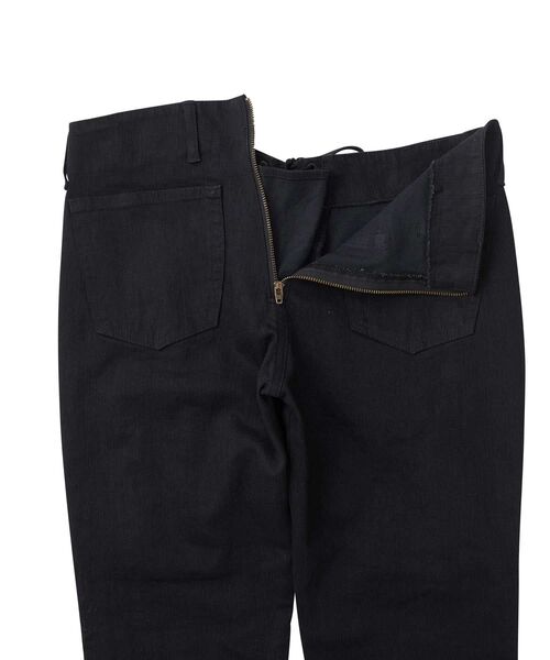 HYSTERIC GLAMOUR（ヒステリックグラマー）の「レースアップデニムストレッチパンツ（デニムパンツ・レディース・ブラック/ピンク/ライトインディゴブルー・MEDIUM/X-SMALL/SMALL）」の17枚目の写真