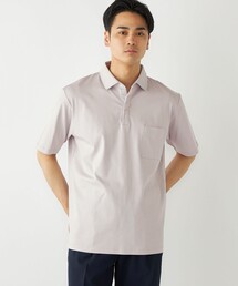 SHIPS Colors:〈接触冷感・抗菌防臭〉シルケット スムース ポロシャツ