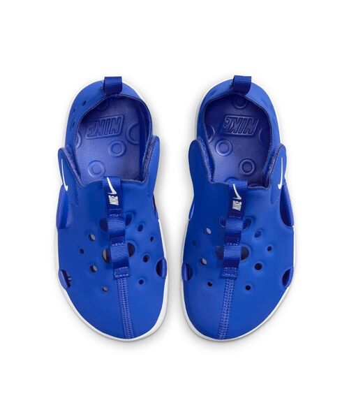 NIKE（ナイキ）の「ナイキ サンレイ プロテクト 4 リトルキッズサンダル / Nike Sunray Protect 4 Little Kids' Sandals HF6277-400 Game Royal（サンダル・キッズ・ロイヤルブルー・18/21/20/22/17/19）」の4枚目の写真