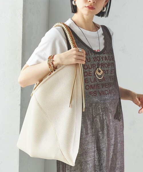 LE VERNIS:パラコート ハンドル メッシュ トート（トートバッグ