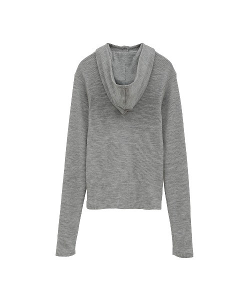 CLANE（クラネ）の「CLANE/クラネ/WOOL RIB HOODED TIGHT TOPS
