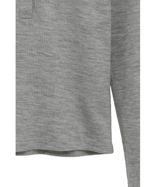 CLANE（クラネ）の「CLANE/クラネ/WOOL RIB HOODED TIGHT TOPS