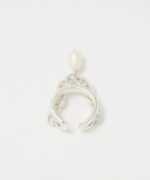 loni(ロニ)の「<loni>Ivy pearl chain リング-2WAY-(リング・レディース・シルバー・11)」の4枚目の写真