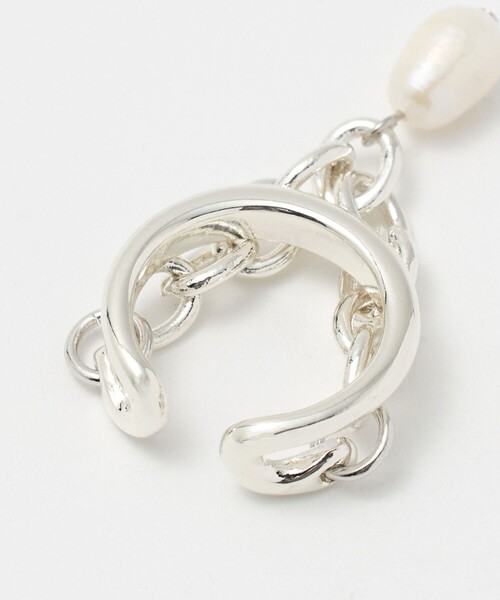 loni(ロニ)の「<loni>Ivy pearl chain リング-2WAY-(リング・レディース・シルバー・11)」の7枚目の写真