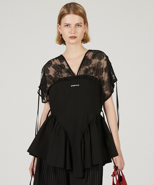 バルーンペプラムチュニック / Balloon Peplum Tunic