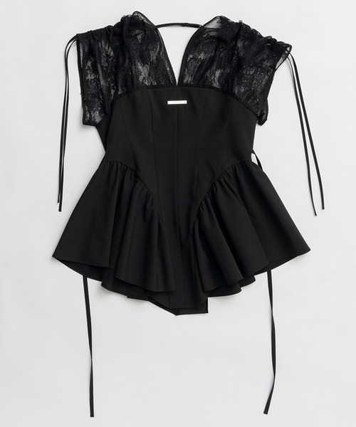 バルーンペプラムチュニック / Balloon Peplum Tunic