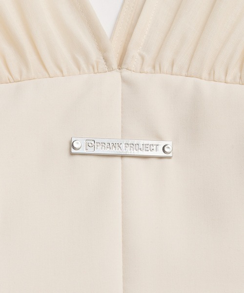 PRANK PROJECT(プランクプロジェクト)の「バルーンペプラムチュニック / Balloon Peplum Tunic(チュニック・レディース・ブラック/アイボリー/グレー・FREE)」の17枚目の写真