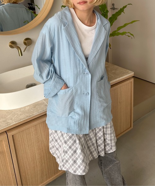 PILIT（ピリット）の「パネルフレア チェックミニスカート（スカート・レディース・ブラウン/オフホワイト・MEDIUM）」の18枚目の写真