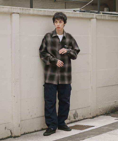 Liberaiders(リベレイダース)の「Liberaiders/リベレイダース 6 POCKET ARMY WOOL PANTS カーゴパンツ(カーゴパンツ・メンズ・ネイビー/オリーブ・34/32/30)」の6枚目の写真