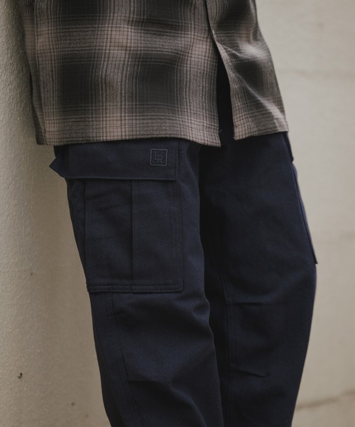 Liberaiders(リベレイダース)の「Liberaiders/リベレイダース 6 POCKET ARMY WOOL PANTS カーゴパンツ(カーゴパンツ・メンズ・ネイビー/オリーブ・34/32/30)」の11枚目の写真