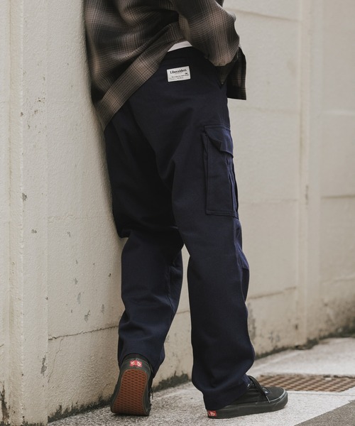 Liberaiders(リベレイダース)の「Liberaiders/リベレイダース 6 POCKET ARMY WOOL PANTS カーゴパンツ(カーゴパンツ・メンズ・ネイビー/オリーブ・34/32/30)」の7枚目の写真