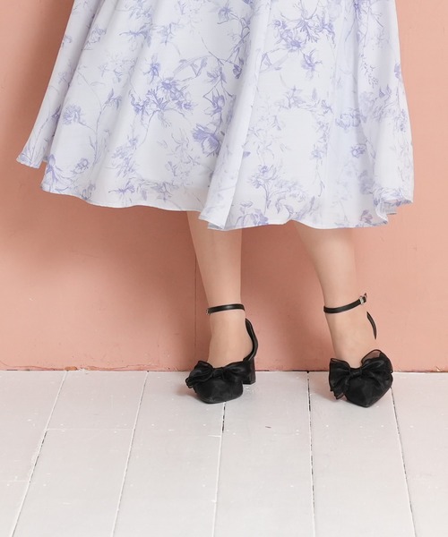 ASTORIA ODIER（アストリアオディール）の「リボン２wayセパレートパンプス（パンプス・レディース・イエロー/アイボリー/ブラック・MEDIUM/LARGE/SMALL）」の22枚目の写真