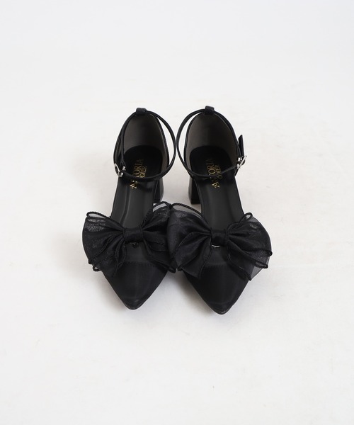 ASTORIA ODIER（アストリアオディール）の「リボン２wayセパレートパンプス（パンプス・レディース・イエロー/アイボリー/ブラック・MEDIUM/LARGE/SMALL）」の11枚目の写真