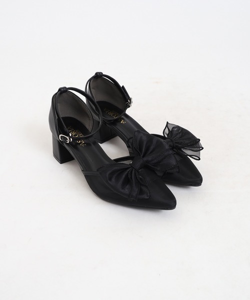 ASTORIA ODIER（アストリアオディール）の「リボン２wayセパレートパンプス（パンプス・レディース・イエロー/アイボリー/ブラック・MEDIUM/LARGE/SMALL）」の13枚目の写真