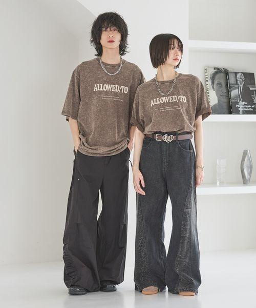 Anui（アニュイ）の「【UNISEX/2サイズ展開】ダストビンテージTシャツ（Tシャツ/カットソー・レディース・チョコ/ブラック・MEDIUM/LARGE）」の17枚目の写真