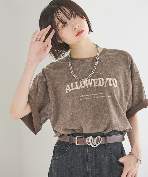 Anui（アニュイ）の「【UNISEX/2サイズ展開】ダストビンテージTシャツ（Tシャツ/カットソー・レディース・チョコ/ブラック・MEDIUM/LARGE）」の19枚目の写真