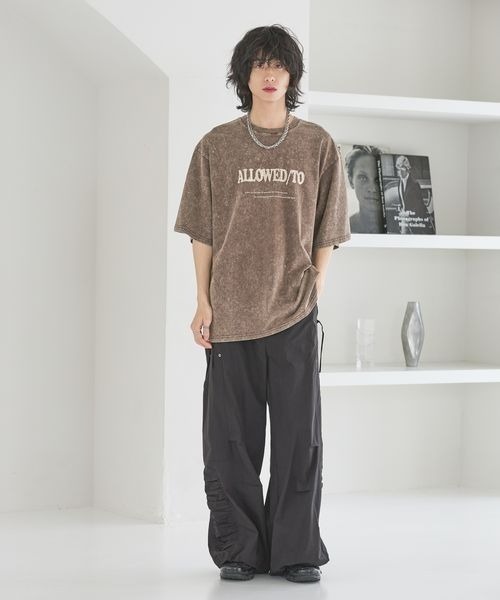 Anui（アニュイ）の「【UNISEX/2サイズ展開】ダストビンテージTシャツ（Tシャツ/カットソー・レディース・チョコ/ブラック・MEDIUM/LARGE）」の14枚目の写真