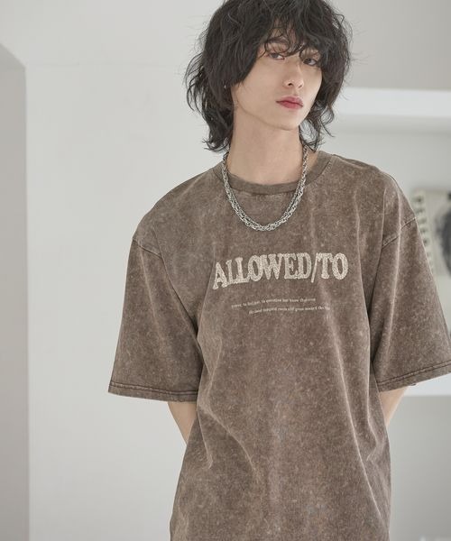 Anui（アニュイ）の「【UNISEX/2サイズ展開】ダストビンテージTシャツ（Tシャツ/カットソー・レディース・チョコ/ブラック・MEDIUM/LARGE）」の8枚目の写真