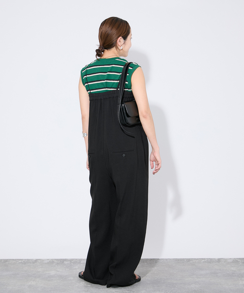 JOURNAL STANDARD(ジャーナルスタンダード)の「《追加3》汗ジミ防止天竺ボーダーノースリーブ(Tシャツ/カットソー・レディース・ベージュ系その他/ブラウン/ネイビー/グリーン系その他・FREE)」の19枚目の写真