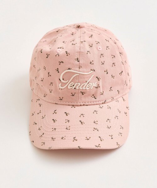 OLIVE des OLIVE（オリーブデオリーブ）の「花柄キャップ（キャップ・レディース・ネイビー/ピンク/アイボリー・FREE）」の17枚目の写真