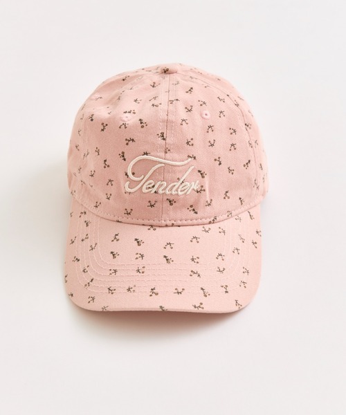 OLIVE des OLIVE（オリーブデオリーブ）の「花柄キャップ（キャップ・レディース・ネイビー/ピンク/アイボリー・FREE）」の7枚目の写真