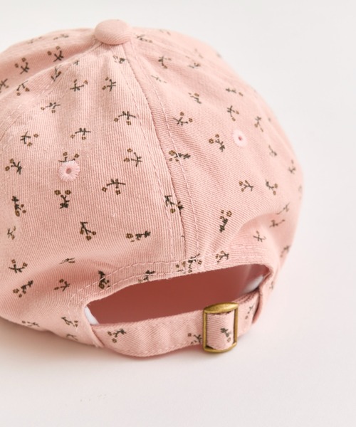 OLIVE des OLIVE（オリーブデオリーブ）の「花柄キャップ（キャップ・レディース・ネイビー/ピンク/アイボリー・FREE）」の9枚目の写真