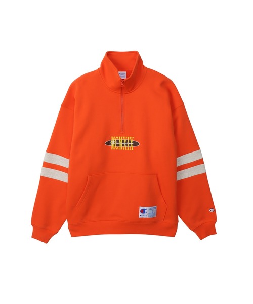Champion オレンジ オレンジ スウェット メンズ 90s USA製