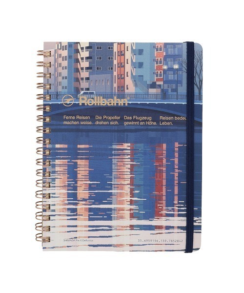 SHIMADA Rie ロルバーン ポケット付メモ L　4冊セット② Rollbahn 手帳 SHIMADA Rie ロルバーン ポケット付メモ L 2冊