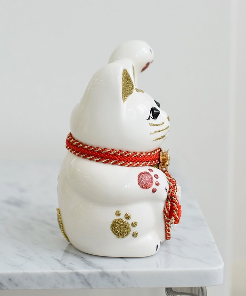 招福　手ぬぐい　新品未使用　だるま　小槌　招き猫 招福手ぬぐい新品未使用だるま小槌招き猫