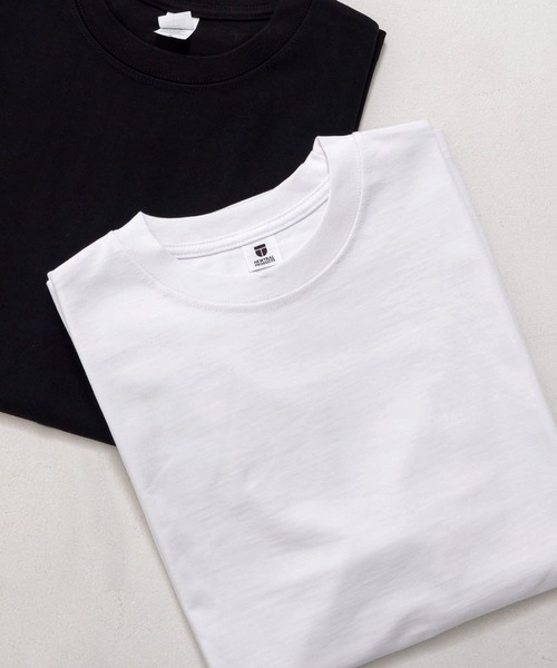 SILVER BULLET(シルバーバレット)の「『SILVER BULLET SELECT AP/シルバーバレットセレクト』NEWTRAL 9.8oz Super Heavy Essentials Tee(Tシャツ/カットソー・メンズ・ネイビー/A/ブラック/ホワイト・M/L/XL/S)」の2枚目の写真