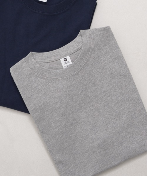 SILVER BULLET(シルバーバレット)の「『SILVER BULLET SELECT AP/シルバーバレットセレクト』NEWTRAL 9.8oz Super Heavy Essentials Tee(Tシャツ/カットソー・メンズ・ネイビー/A/ブラック/ホワイト・M/L/XL/S)」の4枚目の写真