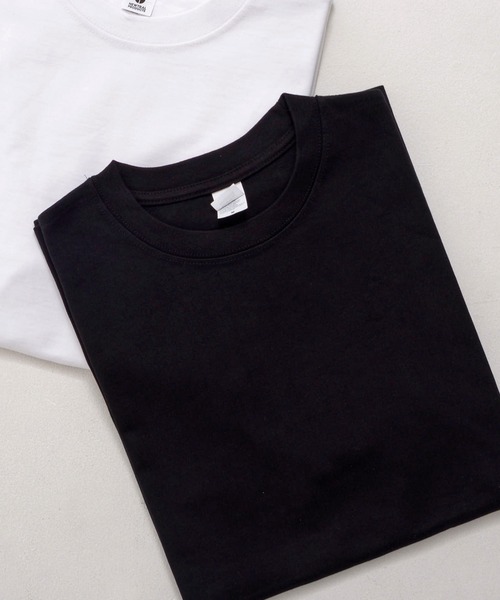 SILVER BULLET(シルバーバレット)の「『SILVER BULLET SELECT AP/シルバーバレットセレクト』NEWTRAL 9.8oz Super Heavy Essentials Tee(Tシャツ/カットソー・メンズ・ネイビー/A/ブラック/ホワイト・M/L/XL/S)」の1枚目の写真
