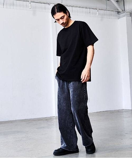 SILVER BULLET(シルバーバレット)の「『SILVER BULLET SELECT AP/シルバーバレットセレクト』NEWTRAL 9.8oz Super Heavy Essentials Tee(Tシャツ/カットソー・メンズ・ネイビー/A/ブラック/ホワイト・M/L/XL/S)」の13枚目の写真