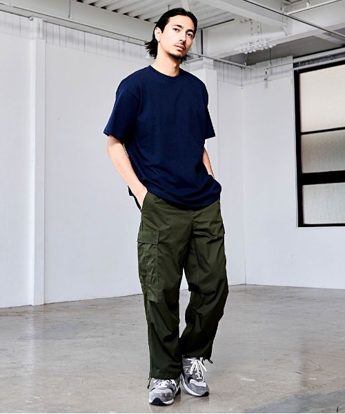 SILVER BULLET(シルバーバレット)の「『SILVER BULLET SELECT AP/シルバーバレットセレクト』NEWTRAL 9.8oz Super Heavy Essentials Tee(Tシャツ/カットソー・メンズ・ネイビー/A/ブラック/ホワイト・M/L/XL/S)」の17枚目の写真