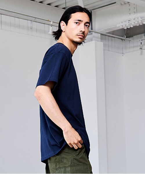 SILVER BULLET(シルバーバレット)の「『SILVER BULLET SELECT AP/シルバーバレットセレクト』NEWTRAL 9.8oz Super Heavy Essentials Tee(Tシャツ/カットソー・メンズ・ネイビー/A/ブラック/ホワイト・M/L/XL/S)」の15枚目の写真