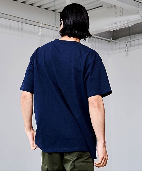 SILVER BULLET(シルバーバレット)の「『SILVER BULLET SELECT AP/シルバーバレットセレクト』NEWTRAL 9.8oz Super Heavy Essentials Tee(Tシャツ/カットソー・メンズ・ネイビー/A/ブラック/ホワイト・M/L/XL/S)」の16枚目の写真