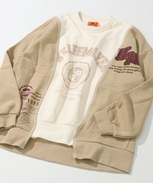 KRIFF MAYER Lady's Collection | 【本体綿100％】リメイク風ざっくり裏毛スウェット(スウェット)